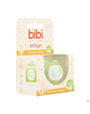 Bibi sucette dental nouv.ne+prem.papil.cer.bc 0-2m