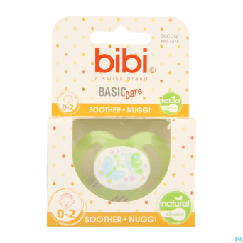 Bibi sucette dental nouv.ne+prem.papil.cer.bc 0-2m