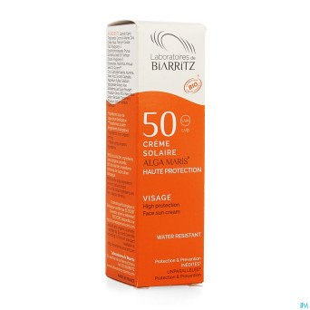 Alga maris creme solaire visage ip50    50ml