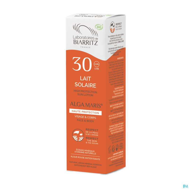 Alga maris lait solaire ip30    100ml