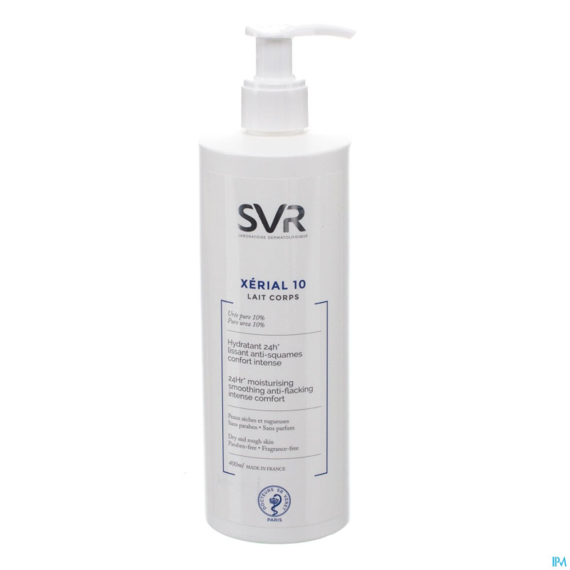 Xerial 10 lait corps fl pompe 400ml