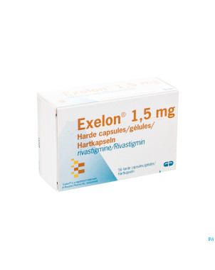 Exelon 1,5mg pi pharma caps dur  56 pip