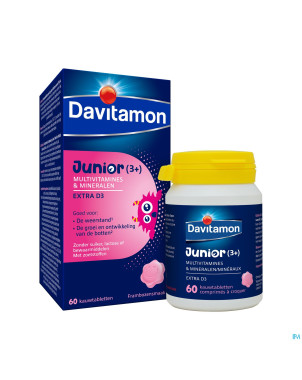 Davitamon junior frambois v1 comp  60