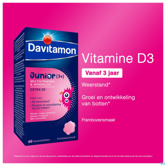 Davitamon junior frambois v1 comp  60