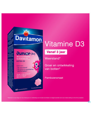 Davitamon junior frambois v1 comp  60