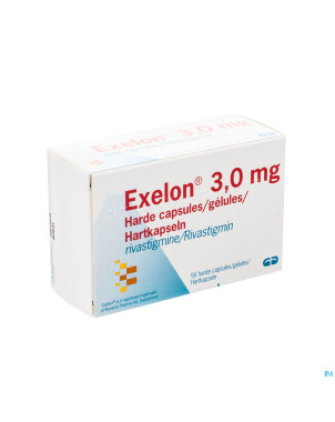Exelon 3,0mg pi pharma caps dur  56 pip