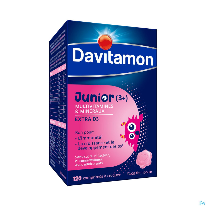 Davitamon junior frambois v1 comp 120