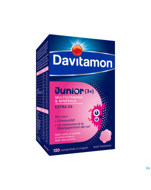 Davitamon junior frambois v1 comp 120