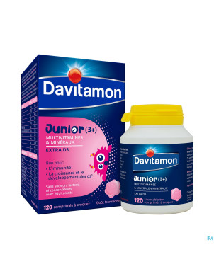 Davitamon junior frambois v1 comp 120