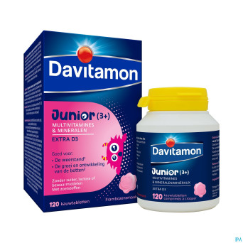 Davitamon junior frambois v1 comp 120