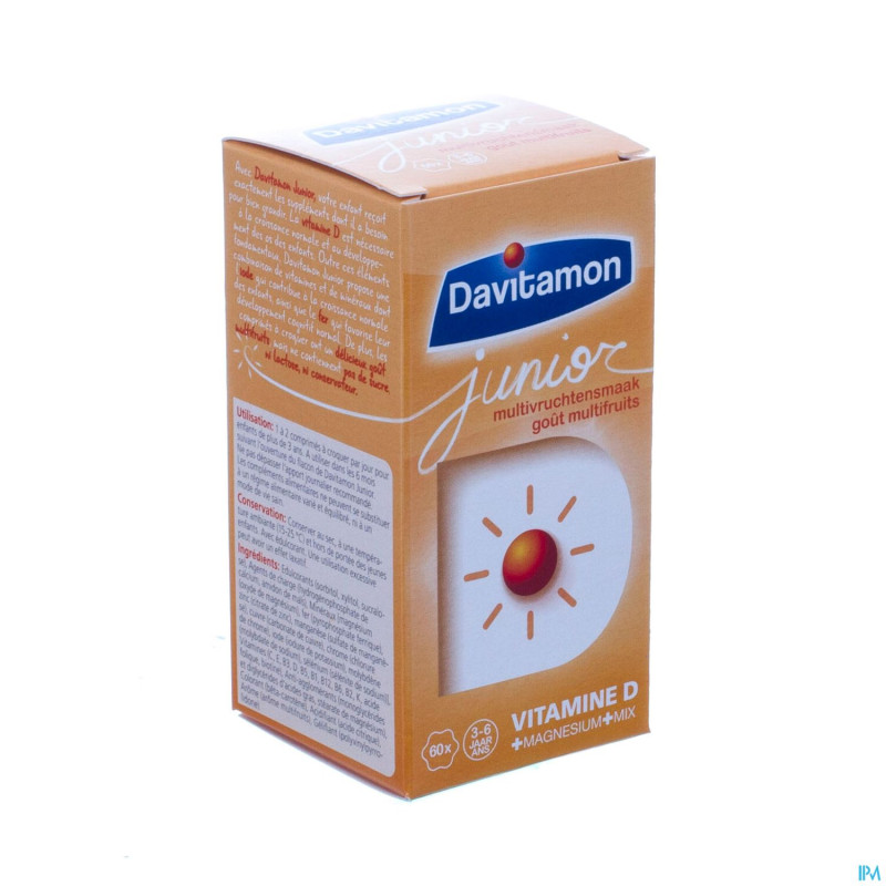 Davitamon junior mfruit v1 comp  60
