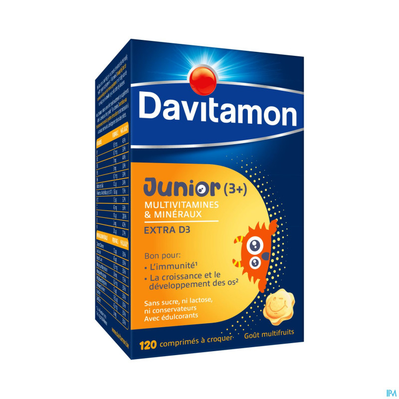 Davitamon junior mfruit v1 comp 120