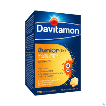 Davitamon junior mfruit v1 comp 120