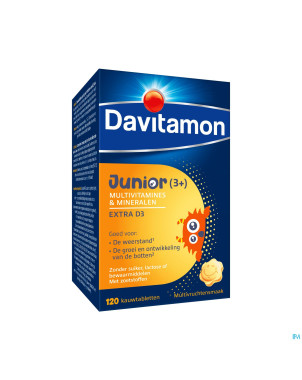 Davitamon junior mfruit v1 comp 120