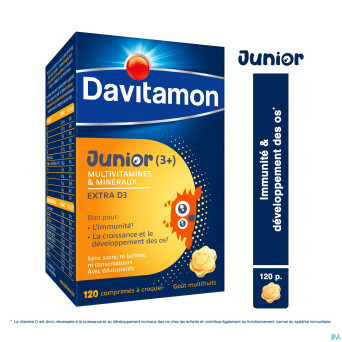 Davitamon junior mfruit v1 comp 120