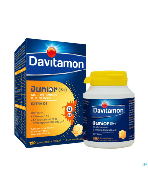 Davitamon junior mfruit v1 comp 120