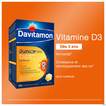 Davitamon junior mfruit v1 comp 120