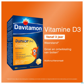 Davitamon junior mfruit v1 comp 120