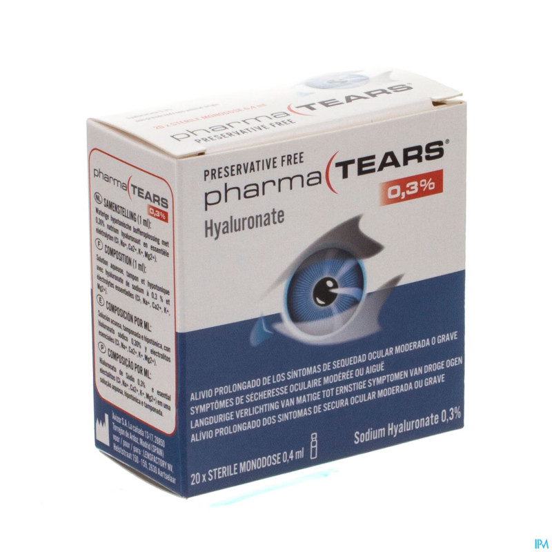 Pharmatears 0,3%    20x0.4ml