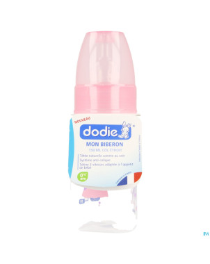 Dodie mon biberon tet. debit 1 rose princesse150ml