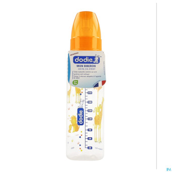 Dodie mon biberon tet. debit 2 orange safari 330ml