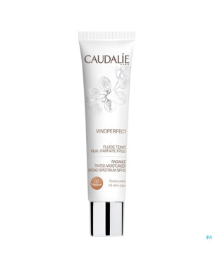 Caudalie vinoperfect fluide teint ip20 medium 40ml