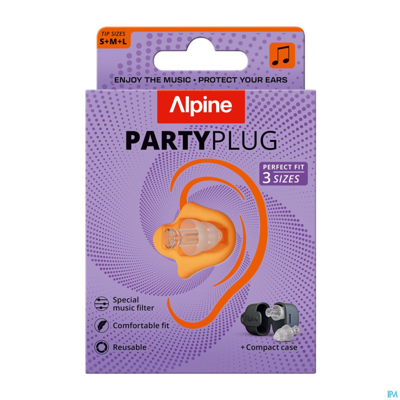 Alpine party bouchon oreille 1p