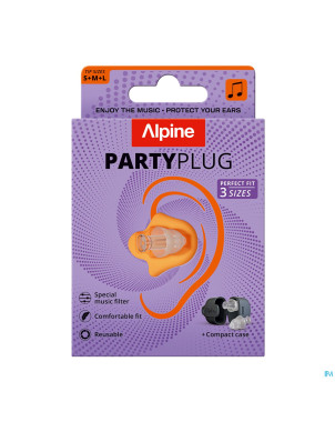 Alpine party bouchon oreille 1p