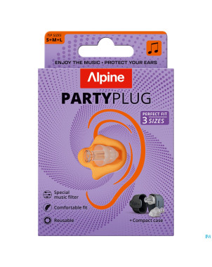 Alpine party bouchon oreille 1p