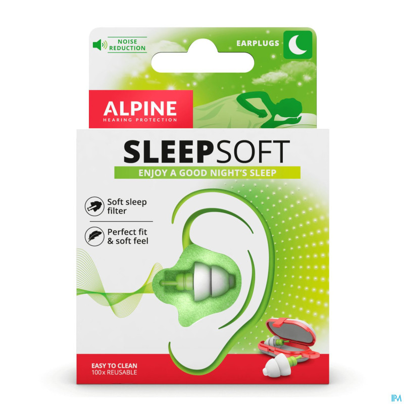 Alpine sleepsoft bouchon oreille 1p