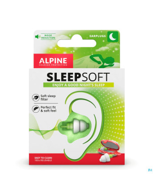 Alpine sleepsoft bouchon oreille 1p