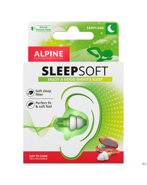 Alpine sleepsoft bouchon oreille 1p