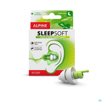 Alpine sleepsoft bouchon oreille 1p