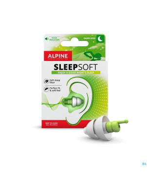 Alpine sleepsoft bouchon oreille 1p