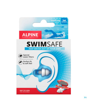 Alpine swimsafe bouchon oreille 1p