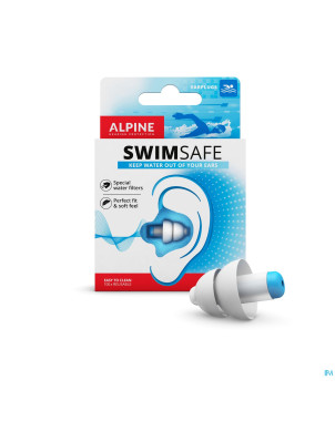 Alpine swimsafe bouchon oreille 1p