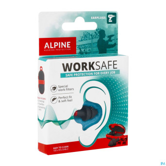 Alpine worksafe bouchon oreille 1p