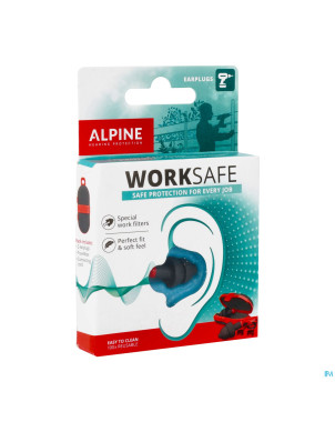 Alpine worksafe bouchon oreille 1p