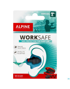 Alpine worksafe bouchon oreille 1p