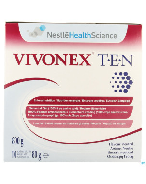 Vivonex ten pdr    sach 10x80g