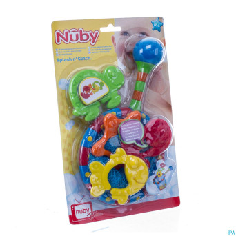 Nuby c jouet bain petit panier 4anneaux