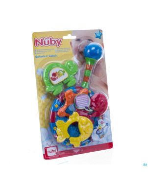 Nuby c jouet bain petit panier 4anneaux