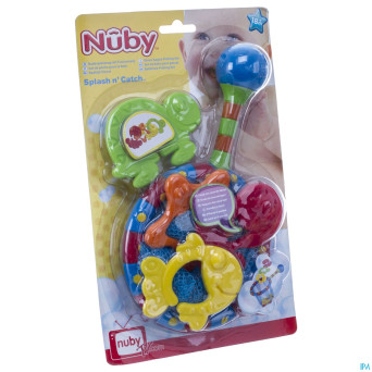 Nuby c jouet bain petit panier 4anneaux