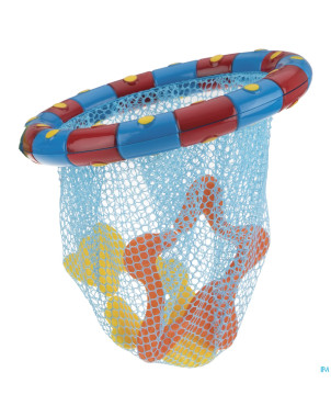 Nuby c jouet bain petit panier 4anneaux