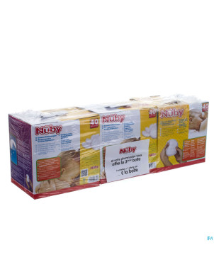 Nuby c coussinets d'allaitem.  3x40