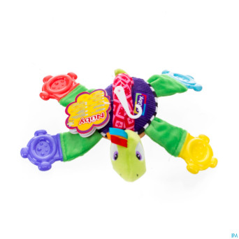 Nuby c figure dentition tortue singe crocodile +4m