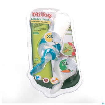 Nuby c biberon sil.cuillere semi-rigide +6m  120ml