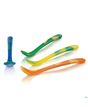 Nuby c cuillere thermosens. longue bout tpe +6m