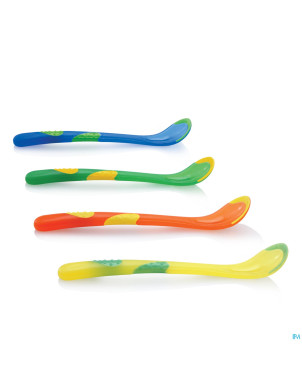 Nuby c cuillere thermosens. longue bout tpe +6m