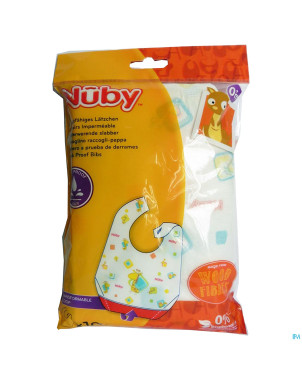 Nuby c bavoir jetable 10